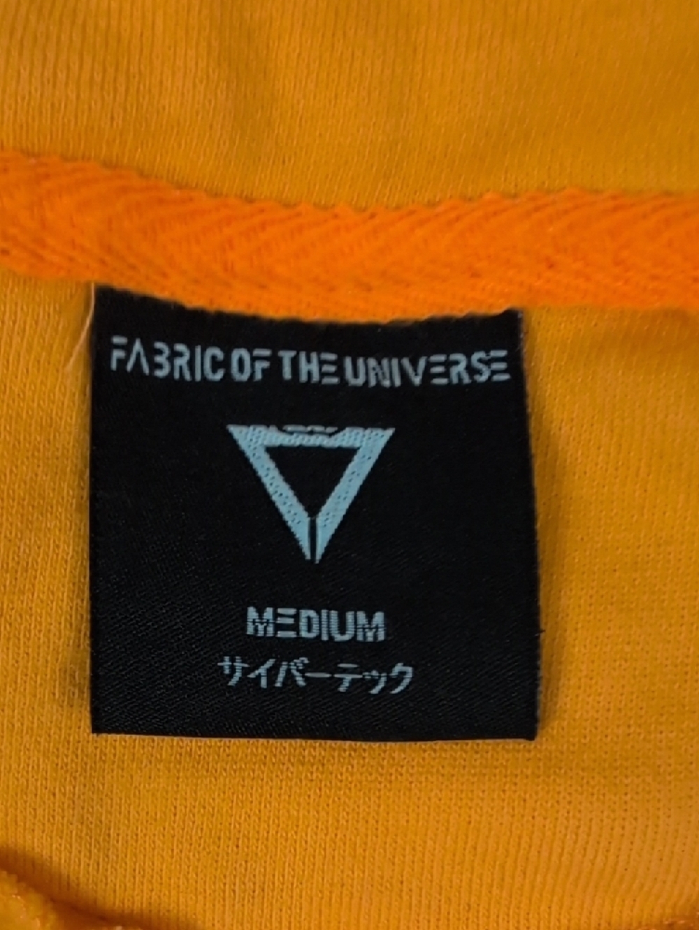 Fabric of the Universe | 2050 Cyber-Tech Zip Hoodie Size M - Picture 7 of 11